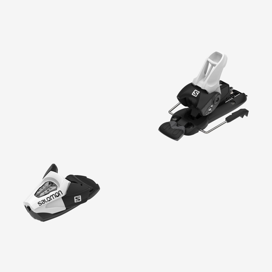 Junior-barns All-mountain Bindinger C5 Gripwalk Svart-hvit