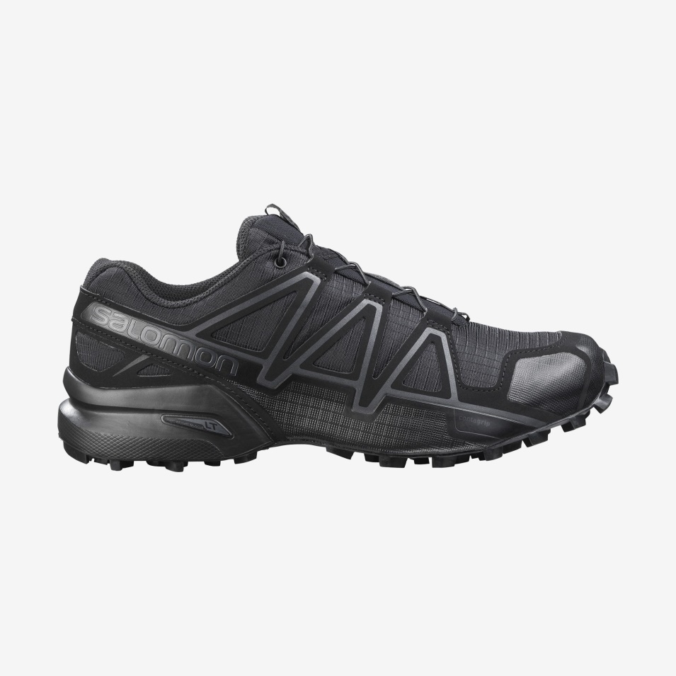 Herrestyrker Sko Speedcross 4 Wide Forces Black-wolf