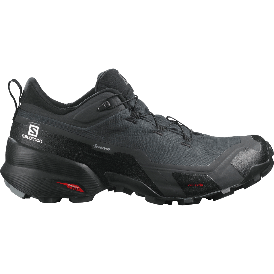Herre Tursko Cross Hike Gore-tex Fantom-svart-monument