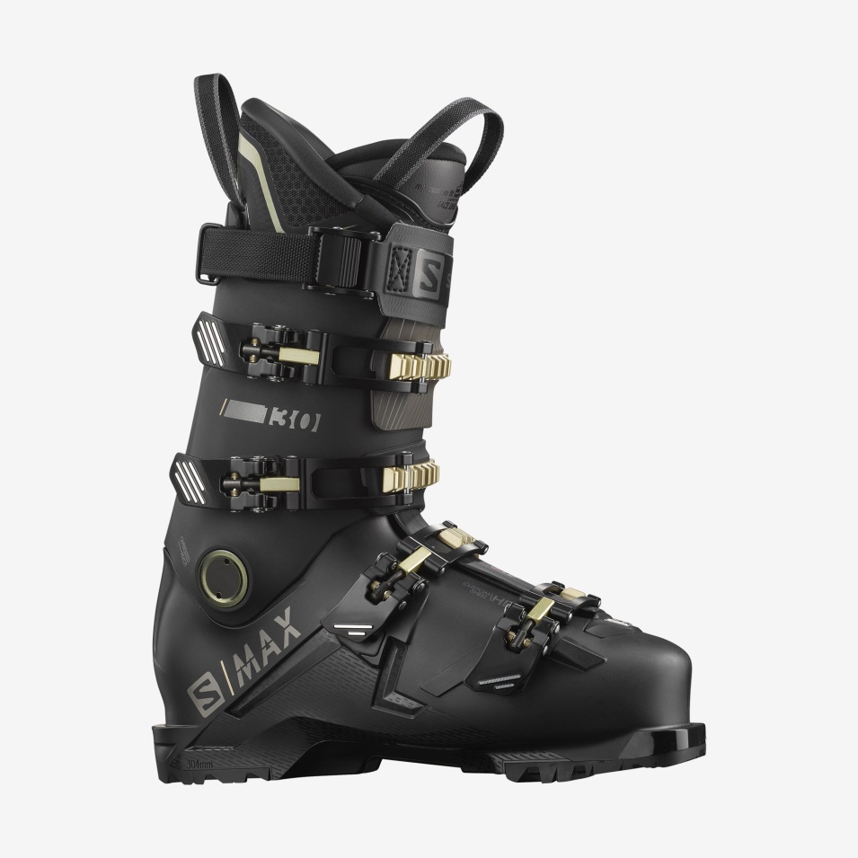Herre On-piste Boots S/max 130 Black-belluga-blee Khaki