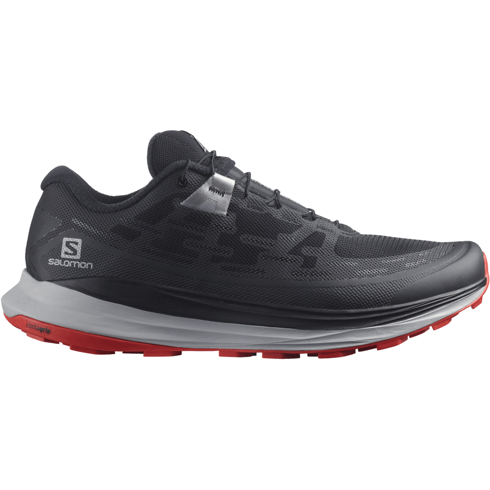 Herre Trail Joggesko Ultra Glide Bred Sort-legering-goji Berry