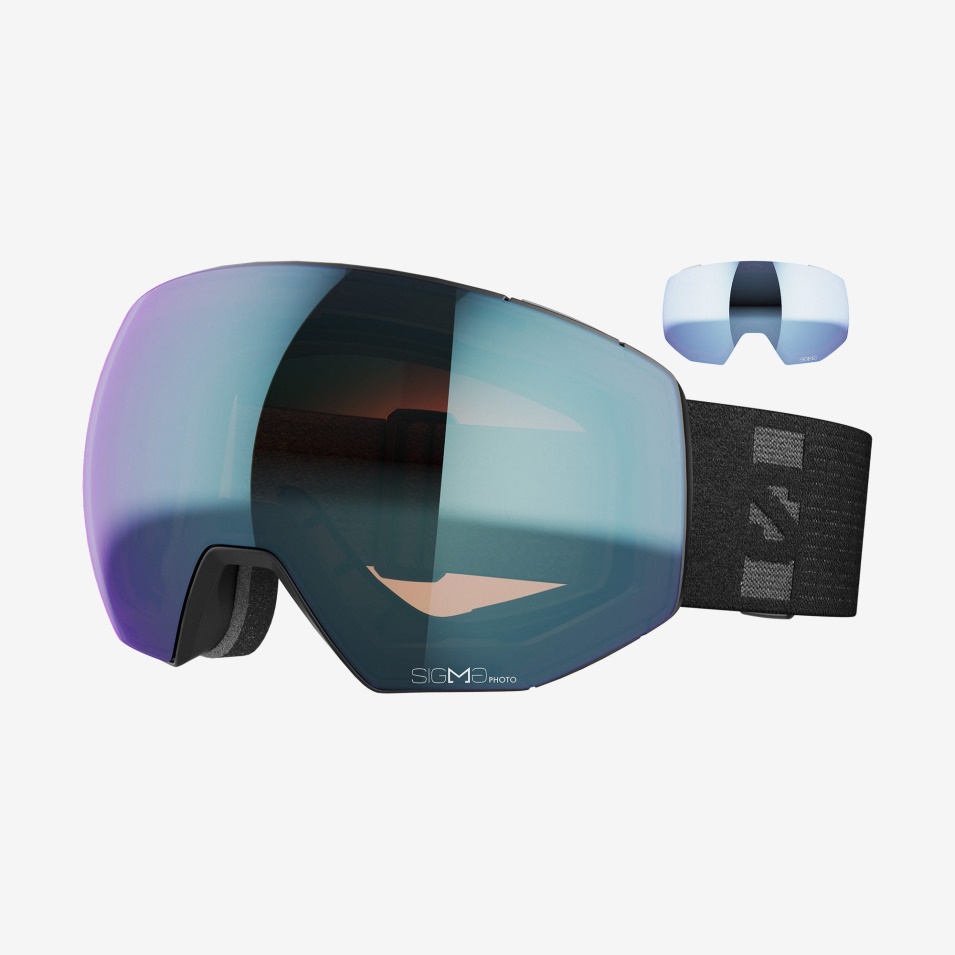 Unisex Briller Radium Prime Sigma Photochromic (og Ekstra Linse) Svart