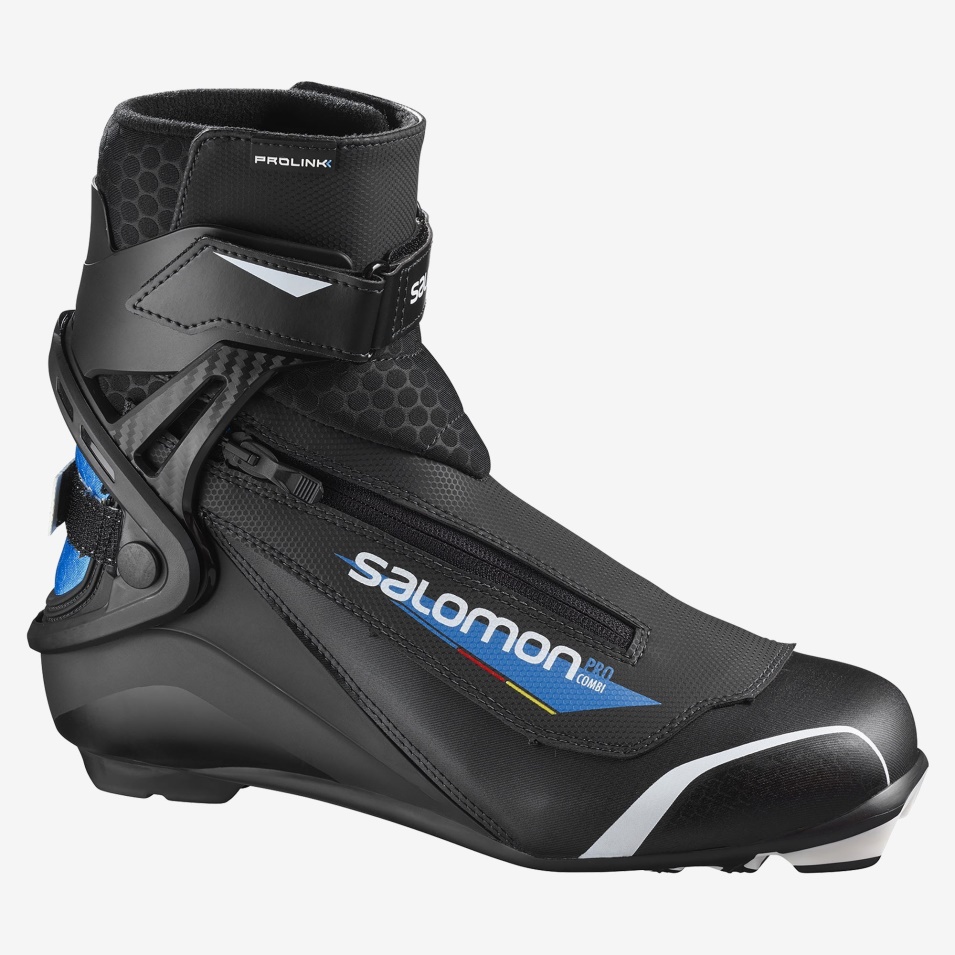 Unisex Skating|klassiske Nordiske Støvler Pro Combi Prolink Marine-prosess Blå