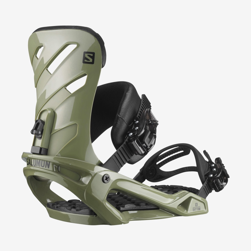 Unisex Snowboard Bindinger Rytme Grønn-svart