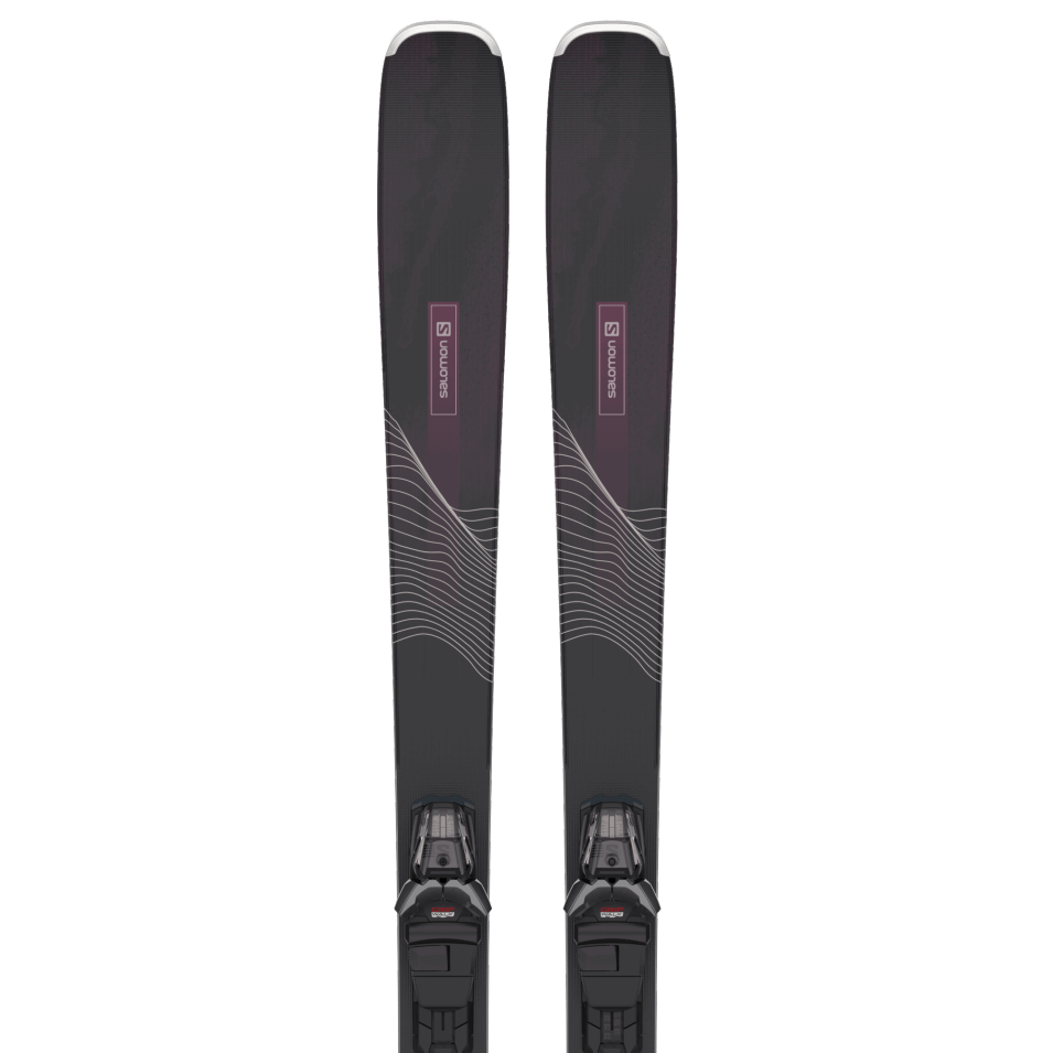 Kvinners All-mountain Skipakke Stance 84 (og M11) Svart-bordeau