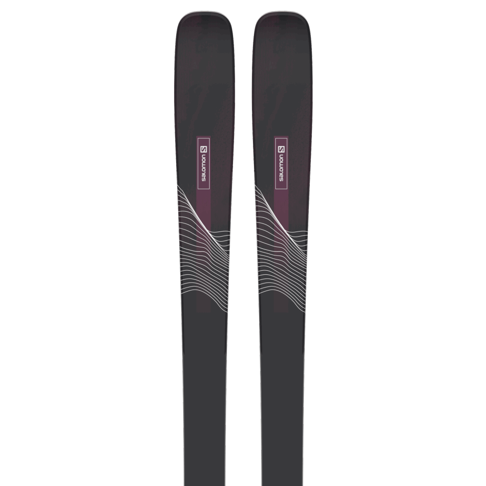 Kvinners All-mountain Ski Stance 84 Black-bordeau