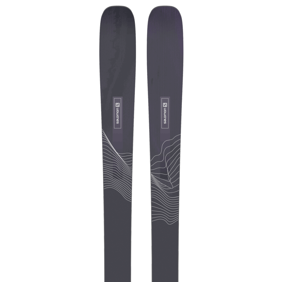 Kvinners All-mountain Ski Stance 88 Svart