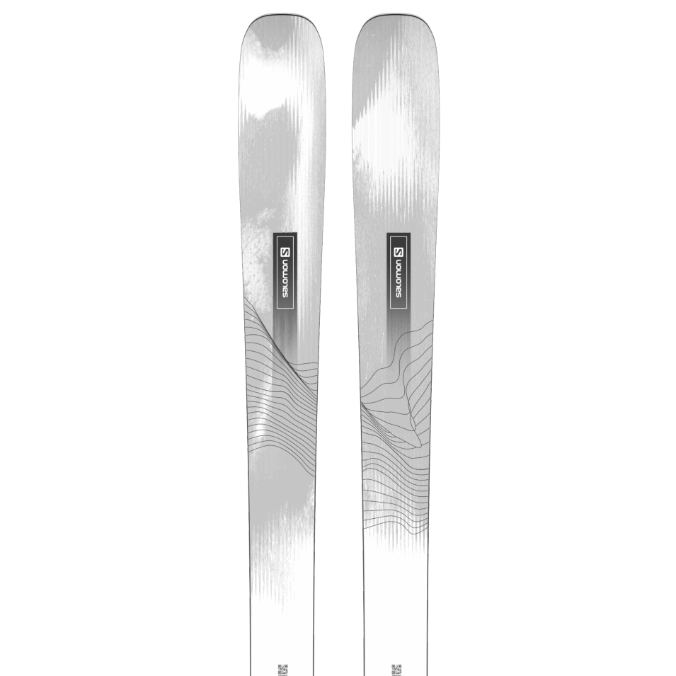 Kvinners All-mountain Ski Stance 94 Hvit-svart