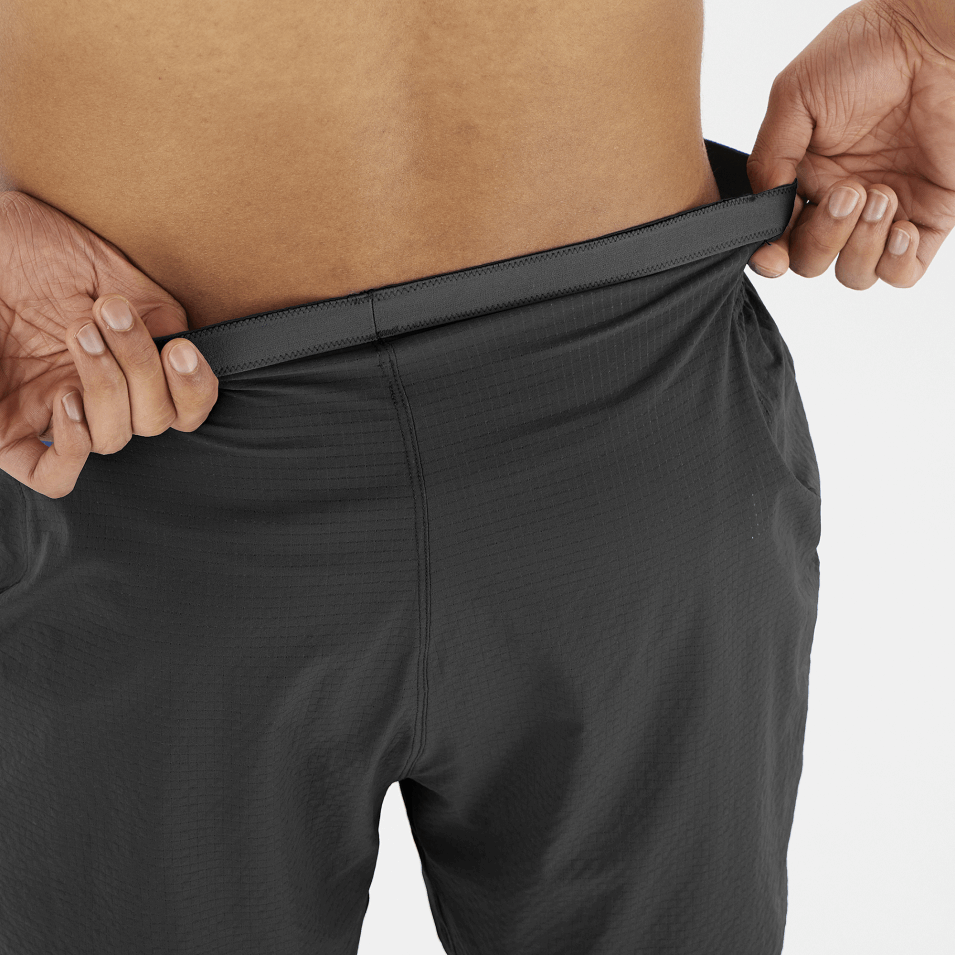 Menns Shorts Sense Aero 5'' Dyp Svart
