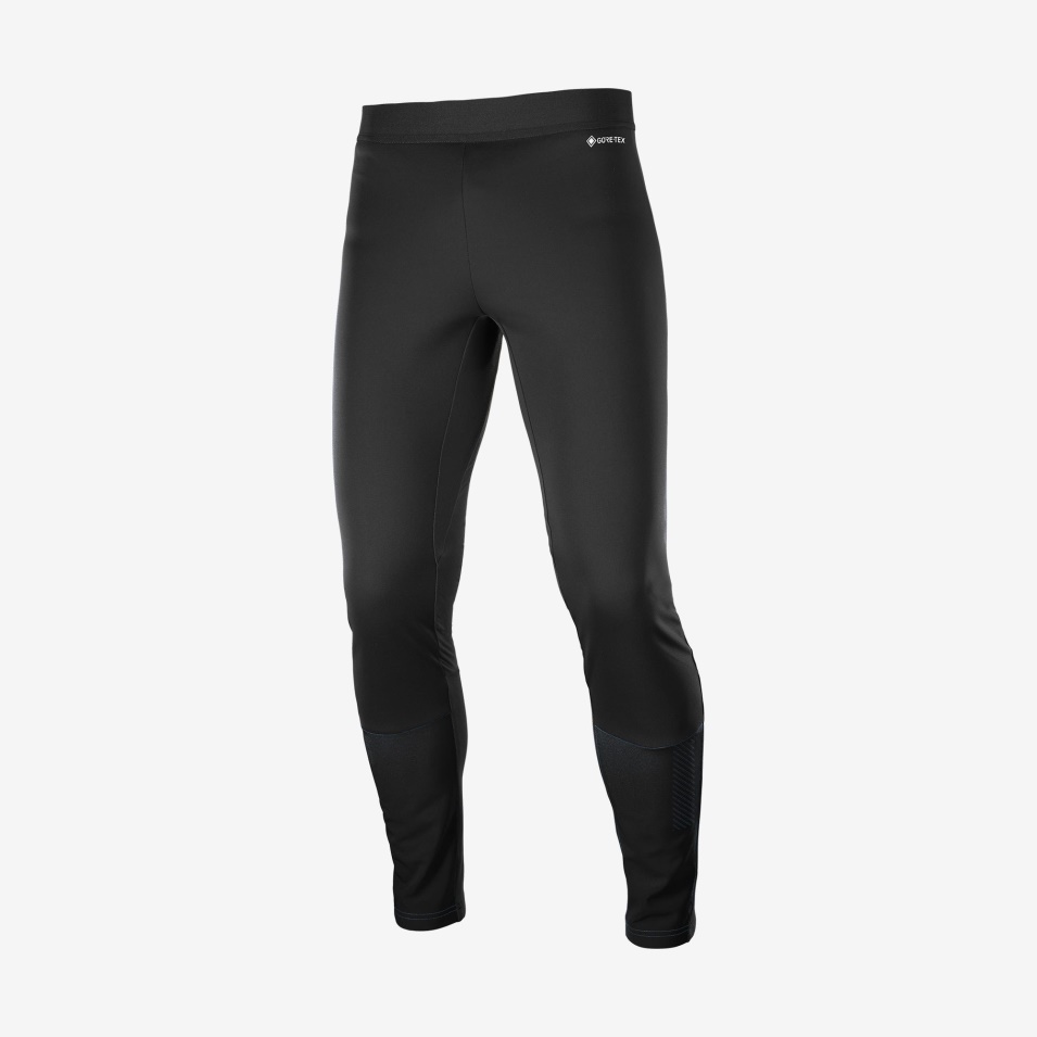 Tights For Menn Gore Tex Infinium™ Windstopper® Svart