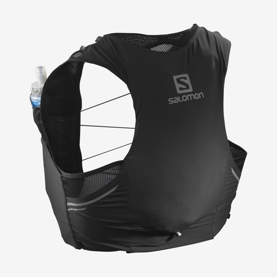 Unisex Løpevest Med Kolber Inkludert Sense Pro 5 Black-ebony