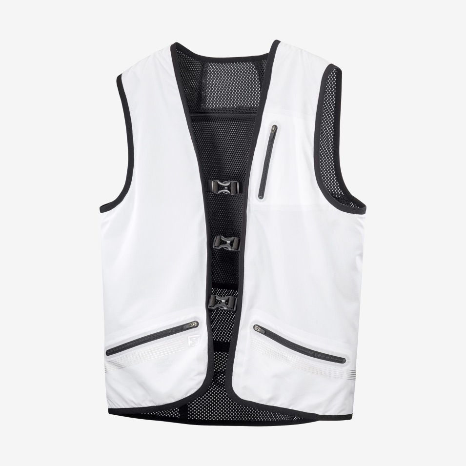 Unisex Vest Outlife Reversible Utility U Hvit-svart