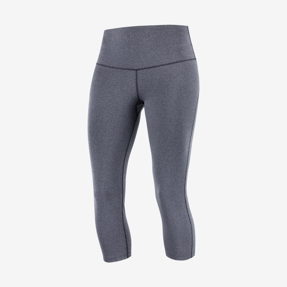 5/6 Tights For Kvinner Essensielle Svart-lyng