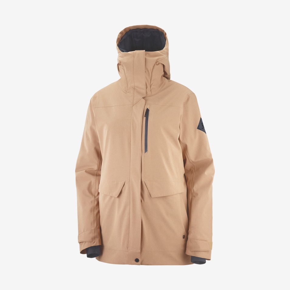 Kvinners Isolert Jakke Hettegenser Stance Cargo Sirocco