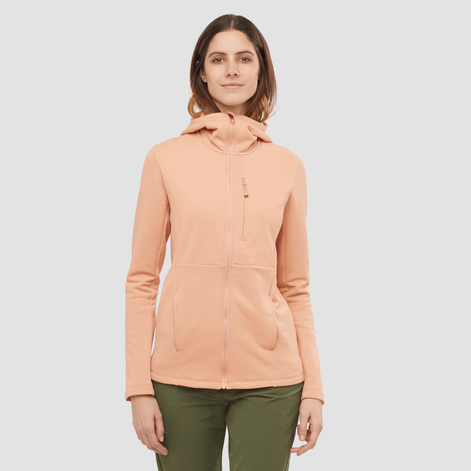 Kvinners Mellomlagsjakke Hettegenser Essential Xwarm Sirocco