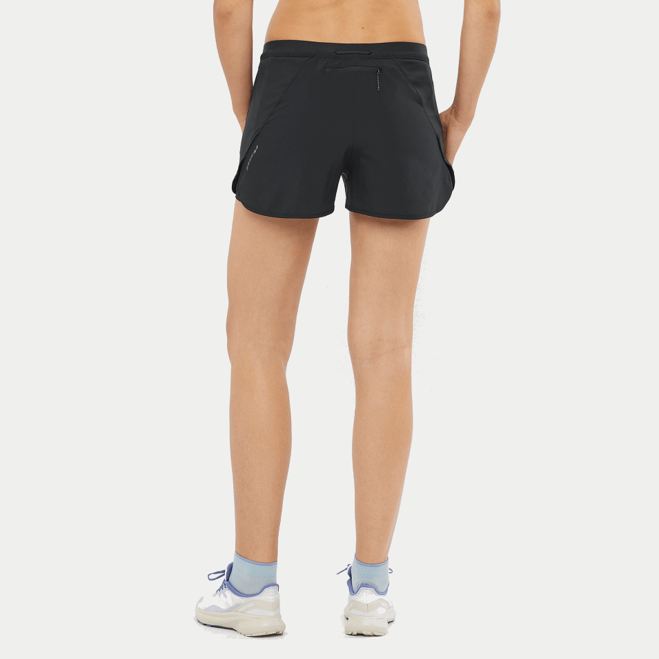 Kvinners Shorts Cross 2in1 Svart