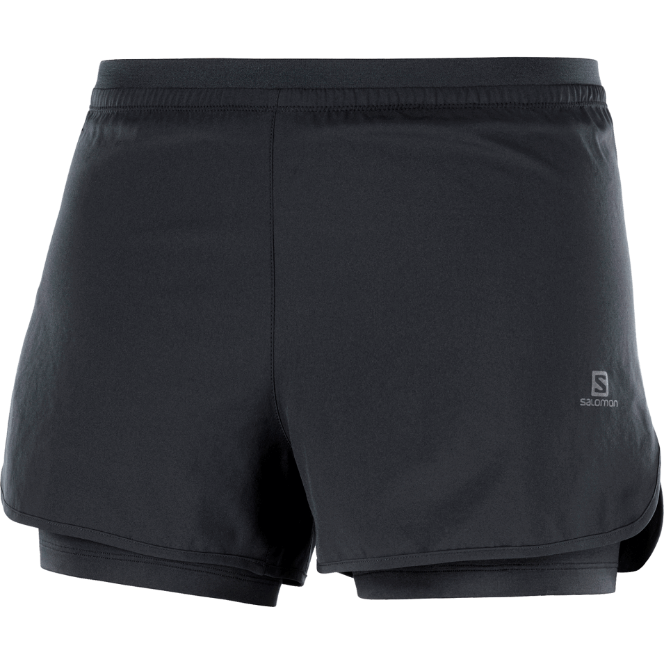 Kvinners Shorts Cross 2in1 Svart